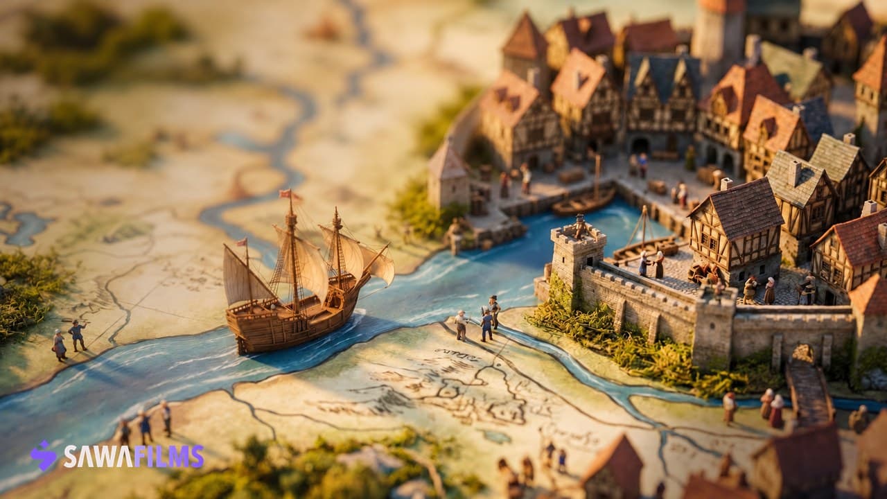 The Modern World-System: Cinematic Tilt-Shift AI Documentary
