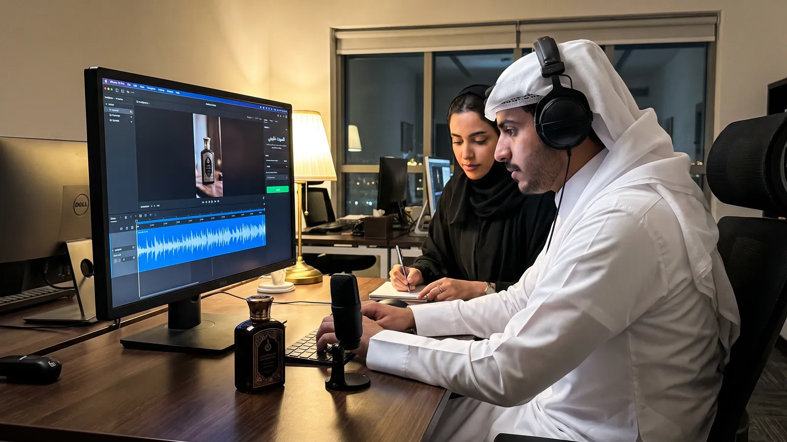 التعليق الصوتي العربي بالذكاء الاصطناعي: اللهجة الخليجية أم الفصحى؟